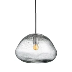 HADELAND GLASSVERK Crystal Stone Pendellampe Sale