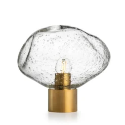 HADELAND GLASSVERK Crystal Stone Bordlampe Sale