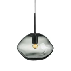 HADELAND GLASSVERK Crystal Stone Pendellampe Best