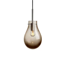 HADELAND GLASSVERK Dråpe Pendellampe Kakao Glatt Outlet