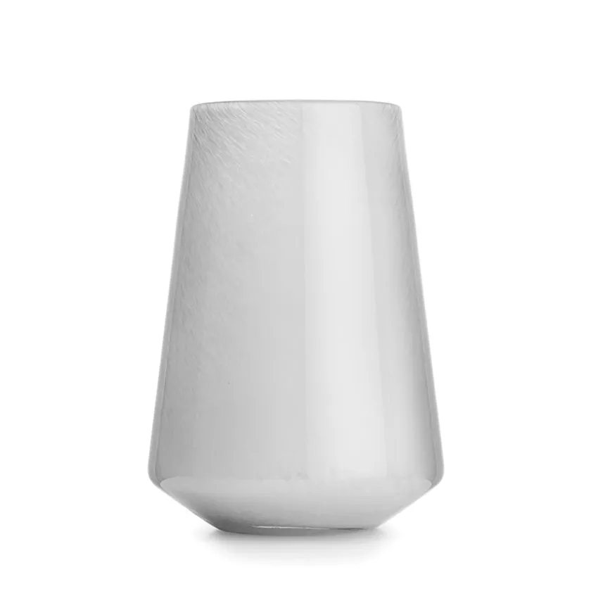 HADELAND GLASSVERK Dugg Vase 20cm Grå Sale