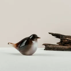 HADELAND GLASSVERK Dyrefigurer Fossekall 11 cm Sale