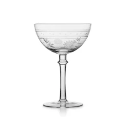 HADELAND GLASSVERK Elizabeth Champagneskål Blomsterslip 25cl Klar Discount