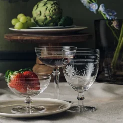 HADELAND GLASSVERK Elizabeth Champagneskål Blomsterslip 25cl Klar Discount