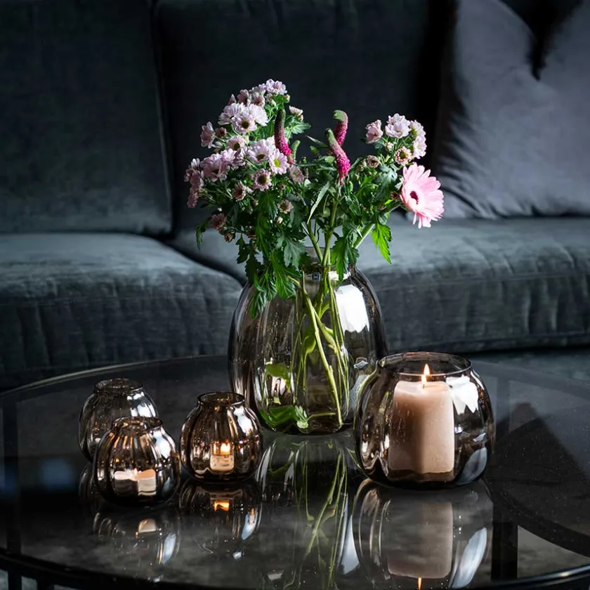 HADELAND GLASSVERK Ella Vase Kakao 22cm Sale