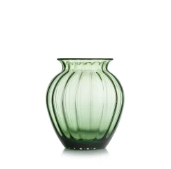 HADELAND GLASSVERK Emily Vase 23cm Grønn Optikk Discount