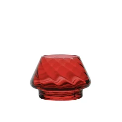 HADELAND GLASSVERK Gran Lyslykt Rød Optikk 2pk Best