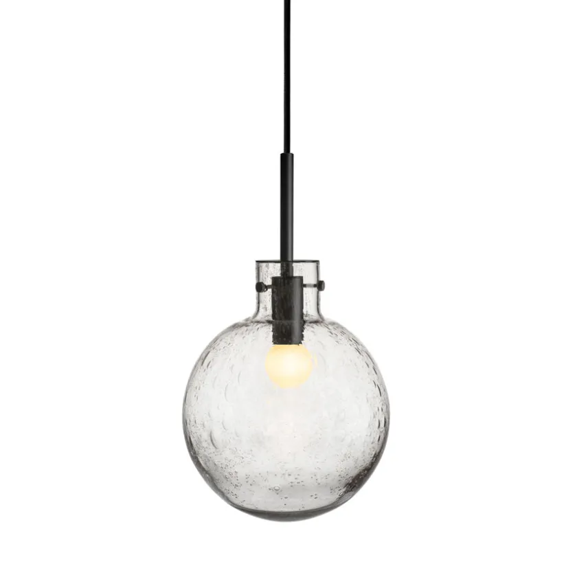 HADELAND GLASSVERK Krystallkule Taklampe Soda Klar Online