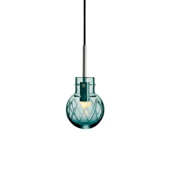 HADELAND GLASSVERK Krystallkule Lampe Best