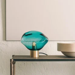 HADELAND GLASSVERK Munnblåst Crystal Stone Sale