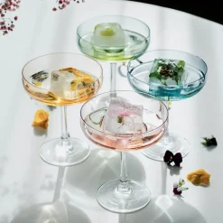 HADELAND GLASSVERK Odyssé Cavaskål Blå 25cl 2pk Hot