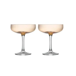 HADELAND GLASSVERK Odyssé Cavaskål Orange 25cl 2pk Clearance