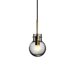 HADELAND GLASSVERK Røkgrå Taklampe Online