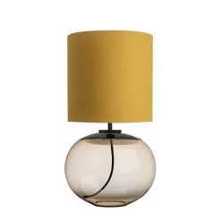 HADELAND GLASSVERK Senja Bordlampe Kakao Best