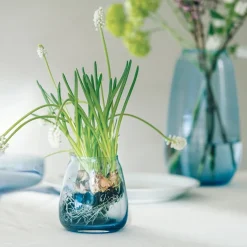 HADELAND GLASSVERK Siccori Vase 11cm Himmelblå Best