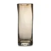 HADELAND GLASSVERK Sine Vase 29,5x11cm Kakao