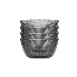 HADELAND GLASSVERK Siri Bolle 13cm Røkgrå 4pk Sale