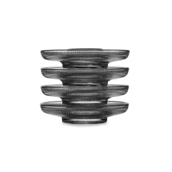 HADELAND GLASSVERK Siri Eggeglass 4pk Røkgrå Clearance