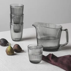 HADELAND GLASSVERK Siri Mugge 1L Røkgrå New