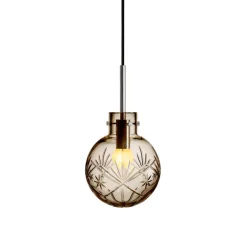 HADELAND GLASSVERK Taklampe Finn Kakao