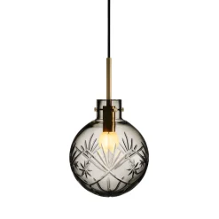 HADELAND GLASSVERK Taklampe Røkgrå Sale