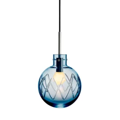 HADELAND GLASSVERK Taklampe Stålblå Outlet