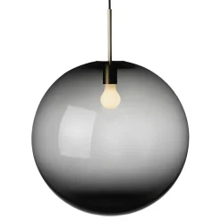 HADELAND GLASSVERK Taklampe 4014 Røkgrå Hot