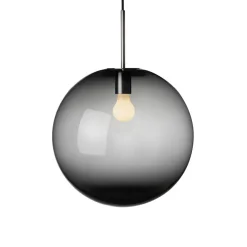 HADELAND GLASSVERK Taklampe 4014 Røkgrå Hot