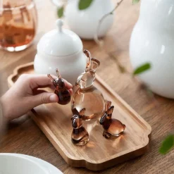 HADELAND GLASSVERK Hare 11cm Glass fra Discount