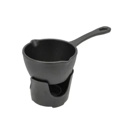 HOLM Sausevarmersett 12cm Støpejern Svart