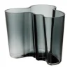IITTALA Aino Aalto Vase Mørk Grå 160 mm New