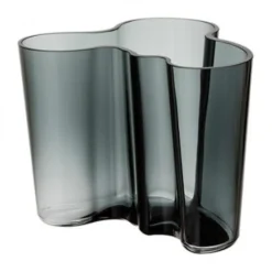 IITTALA Aino Aalto Vase Mørk Grå 160 mm New