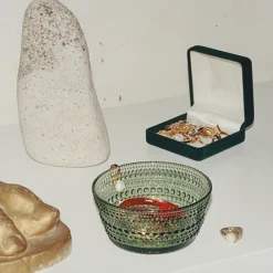 IITTALA Kastehelmi Skål 23cl Furugrønn New