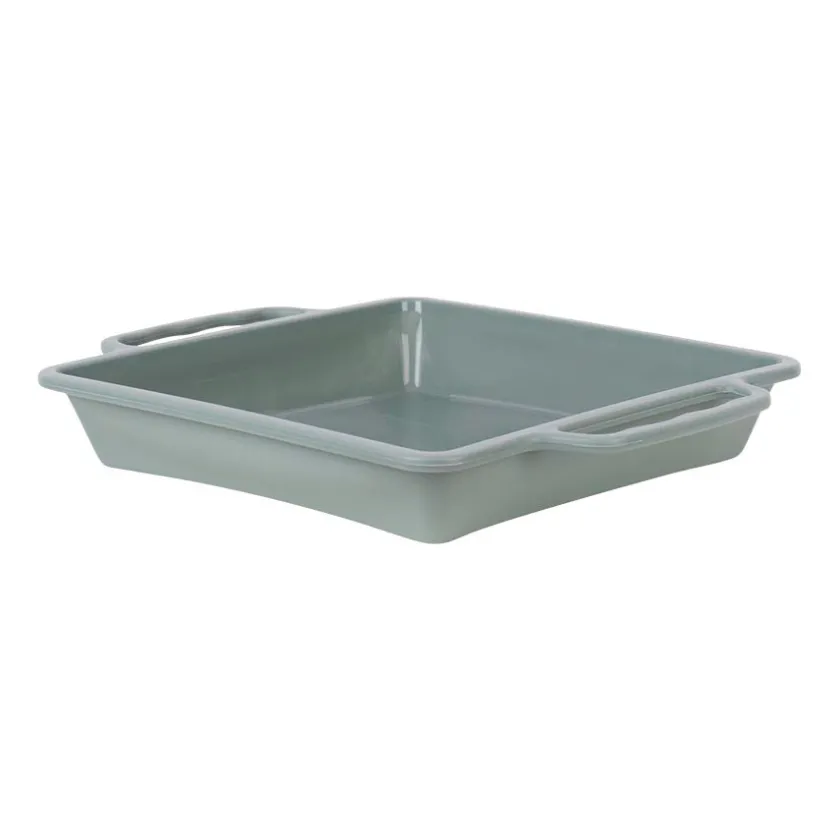 CHRISTIANIA 1739 KAKEFORM FIRKANT 22X22CM SILIKON GRØNN Clearance