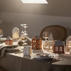 KÄHLER DESIGN Kähler Gingerbread Lyshus Liten Brun Sale