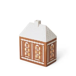 KÄHLER DESIGN Kähler Gingerbread Lyshus Medium Brun Hot