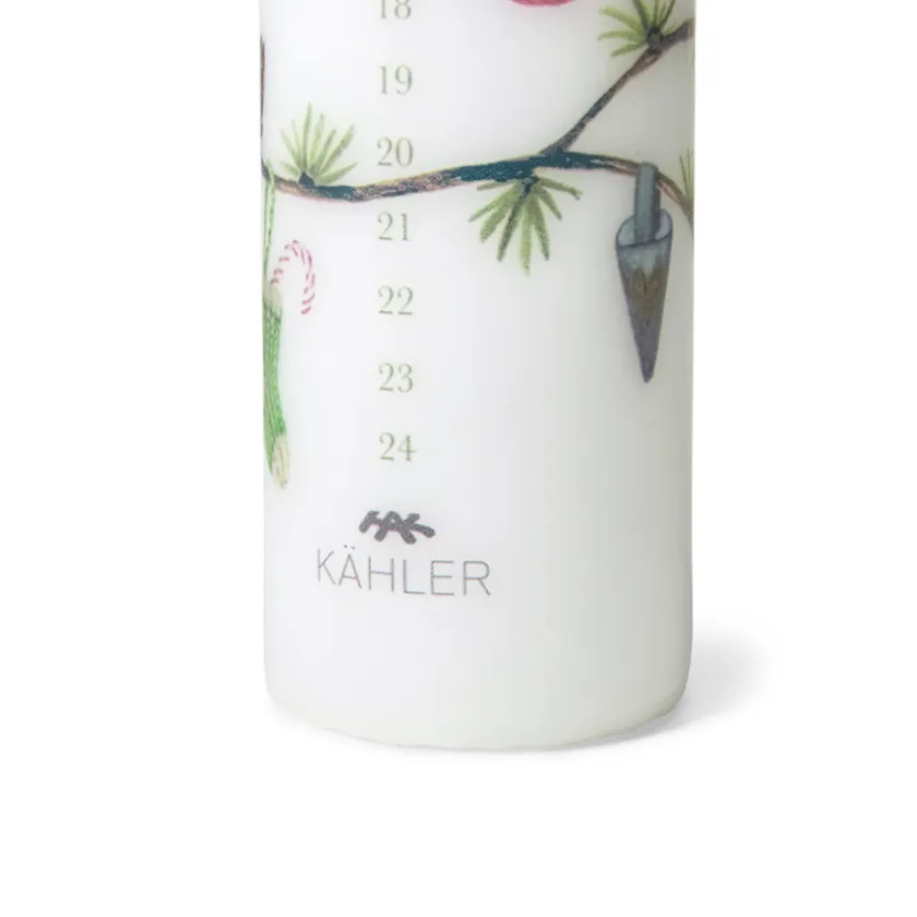 KÄHLER DESIGN Kähler Hammershøi Jul Kalenderlys 2023 Ø5cm Online