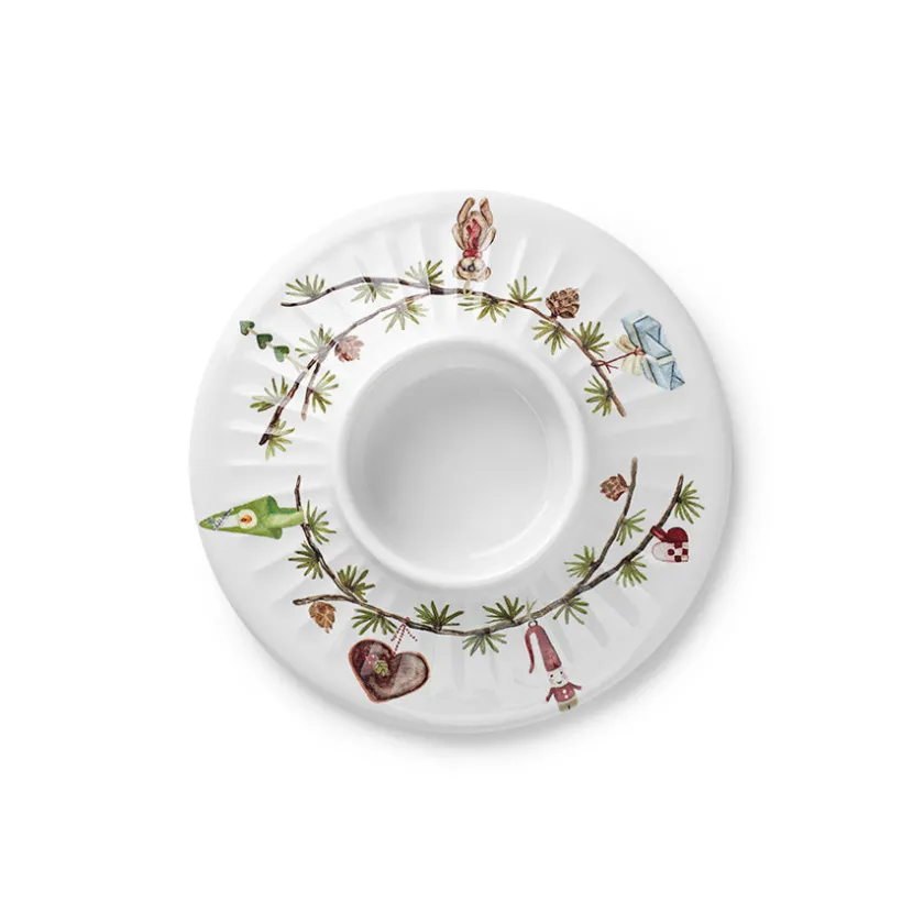 KÄHLER DESIGN Kähler Hammershøi Jul Lysestake til Kubbelys Ø13cm Hot