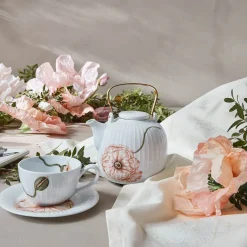 KÄHLER DESIGN Kähler Hammershøi Poppy Tekanne 1,2L Hvit m/Dekor Best