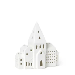 KÄHLER DESIGN Kähler Urbania Lyshus By 21cm Hvit Clearance