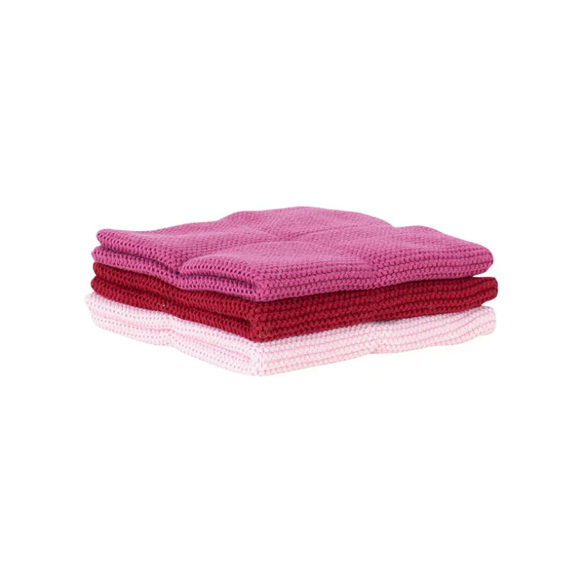 CHRISTIANIA 1739 Klut Rosamix Bomull 25x25cm 3pk Online