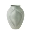 KNABSTRUP KERAMIK Vase 27cm Riflet Mint Online
