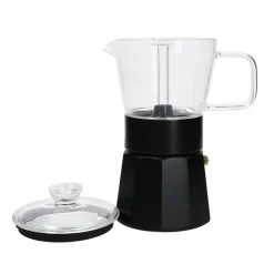 Lifetime Brands Europe ltd La Cafetière Verona Espressokanne 6 kopper Sort Hot