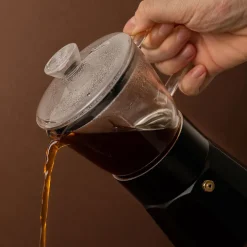 Lifetime Brands Europe ltd La Cafetière Verona Espressokanne 6 kopper Sort Hot