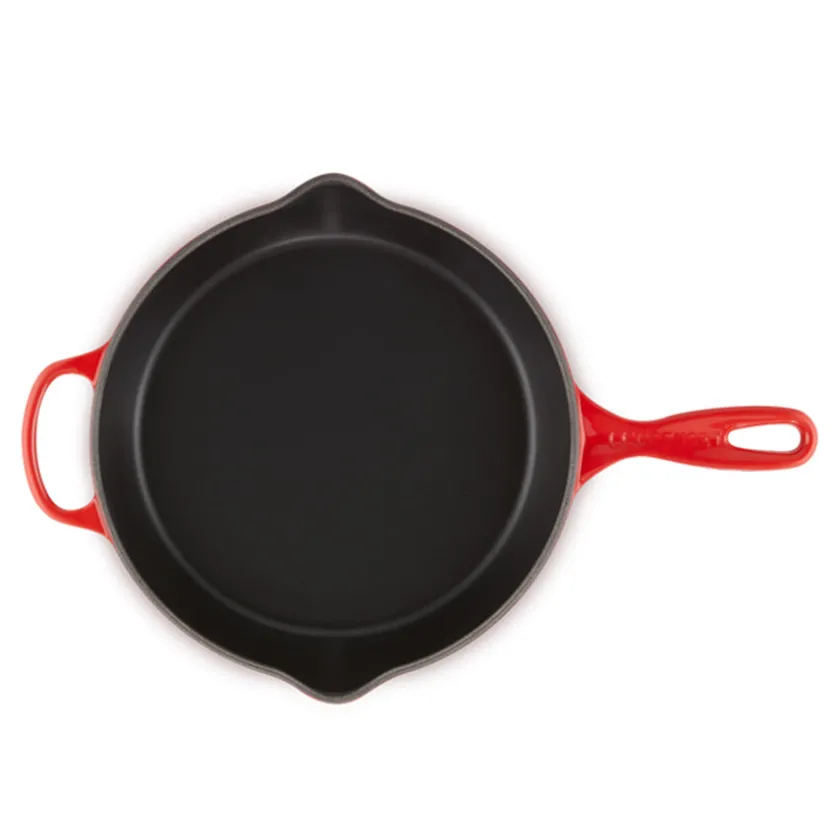 LE CREUSET Cerise Dyp Stekepanne Støpejern 26cm Discount