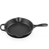 LE CREUSET Matte Black Dyp Stekepanne Støpejern 26cm Sale