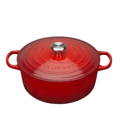 LE CREUSET Støpejernsgryte 5,3L/26cm Cerise Sale