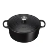 LE CREUSET Støpejernsgryte 5,3L/26cm Matte Black New