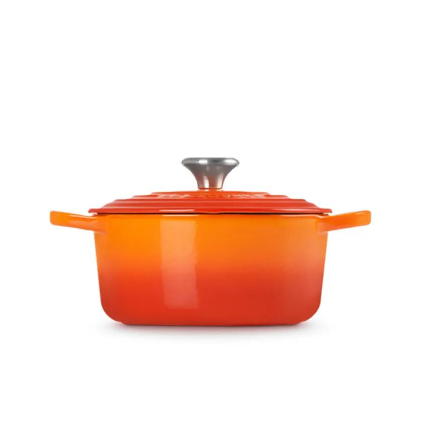LE CREUSET Støpejernsgryte 3,3L/ 22cm Volcanic Hot
