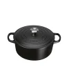 LE CREUSET Støpejernsgryte 3,3L/22cm Matte Black New